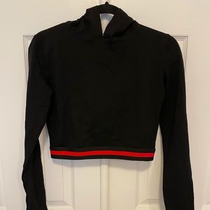 Tiger Mist cropped hoodie